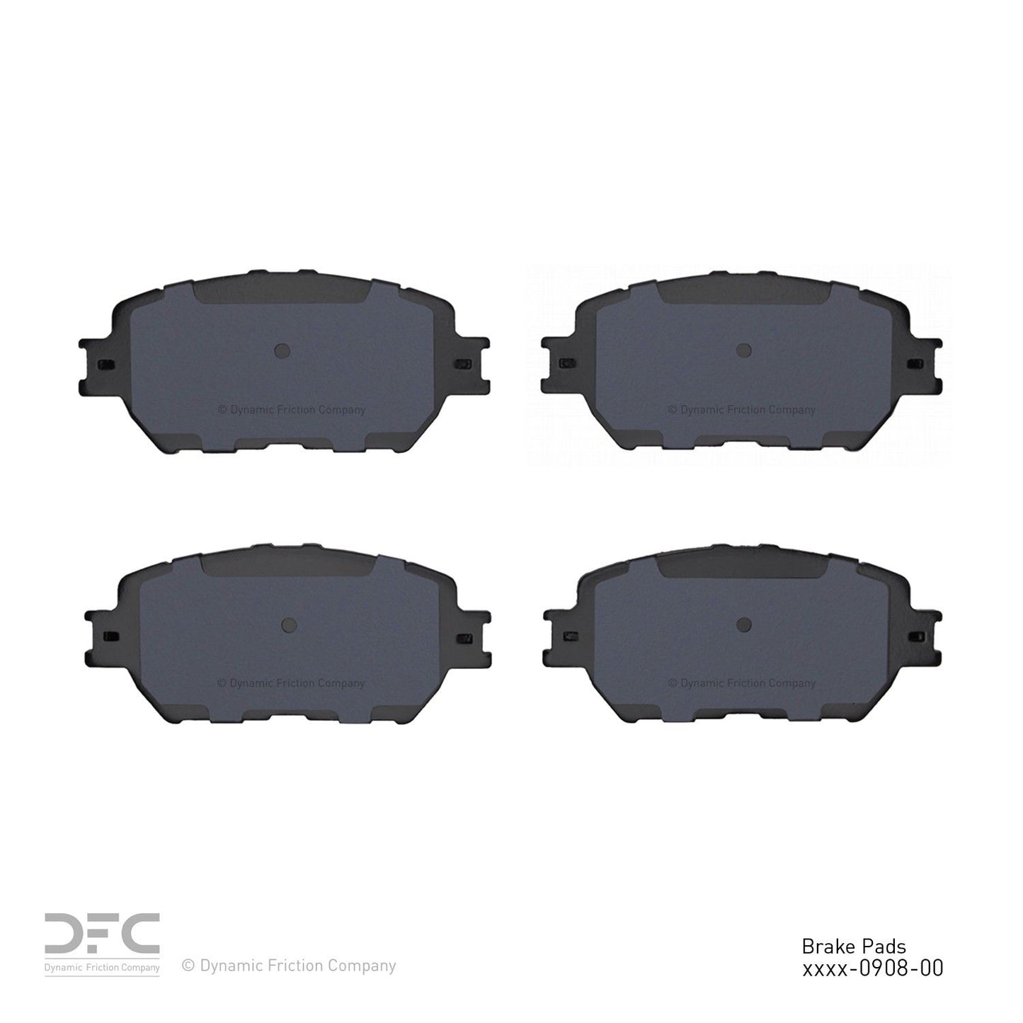 Dynamic Friction Company Disc Brake Pad Set 1311-0908-00