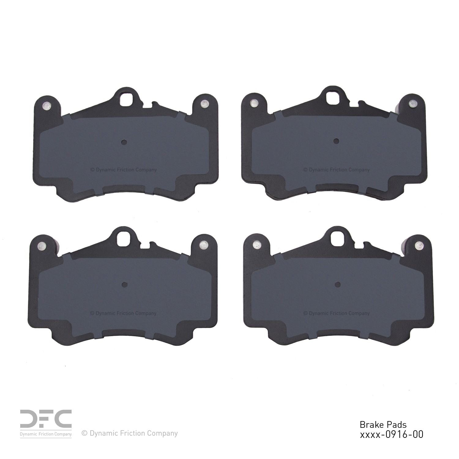 Dynamic Friction Company Disc Brake Pad Set 1311-0916-00