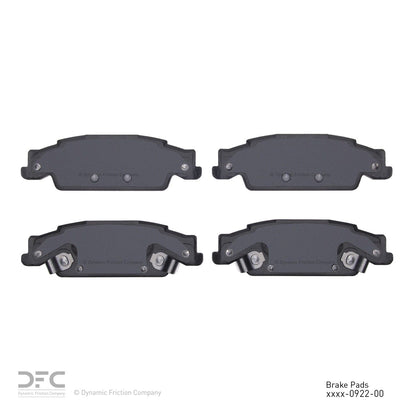 Dynamic Friction Company Disc Brake Pad Set 1311-0922-00