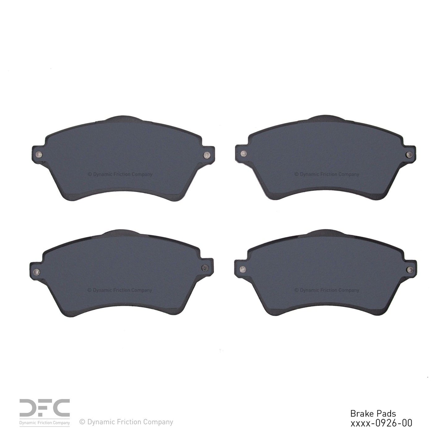 Dynamic Friction Company Disc Brake Pad Set 1311-0926-00