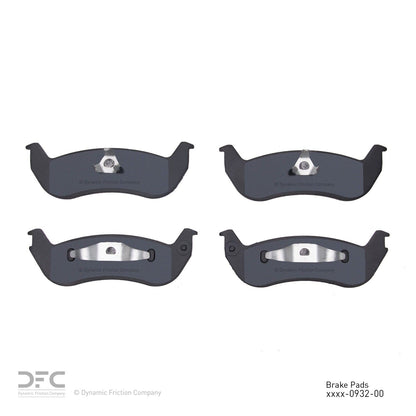 Dynamic Friction Company Disc Brake Pad Set 1311-0932-00