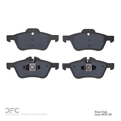 Dynamic Friction Company Disc Brake Pad Set 1311-0939-00