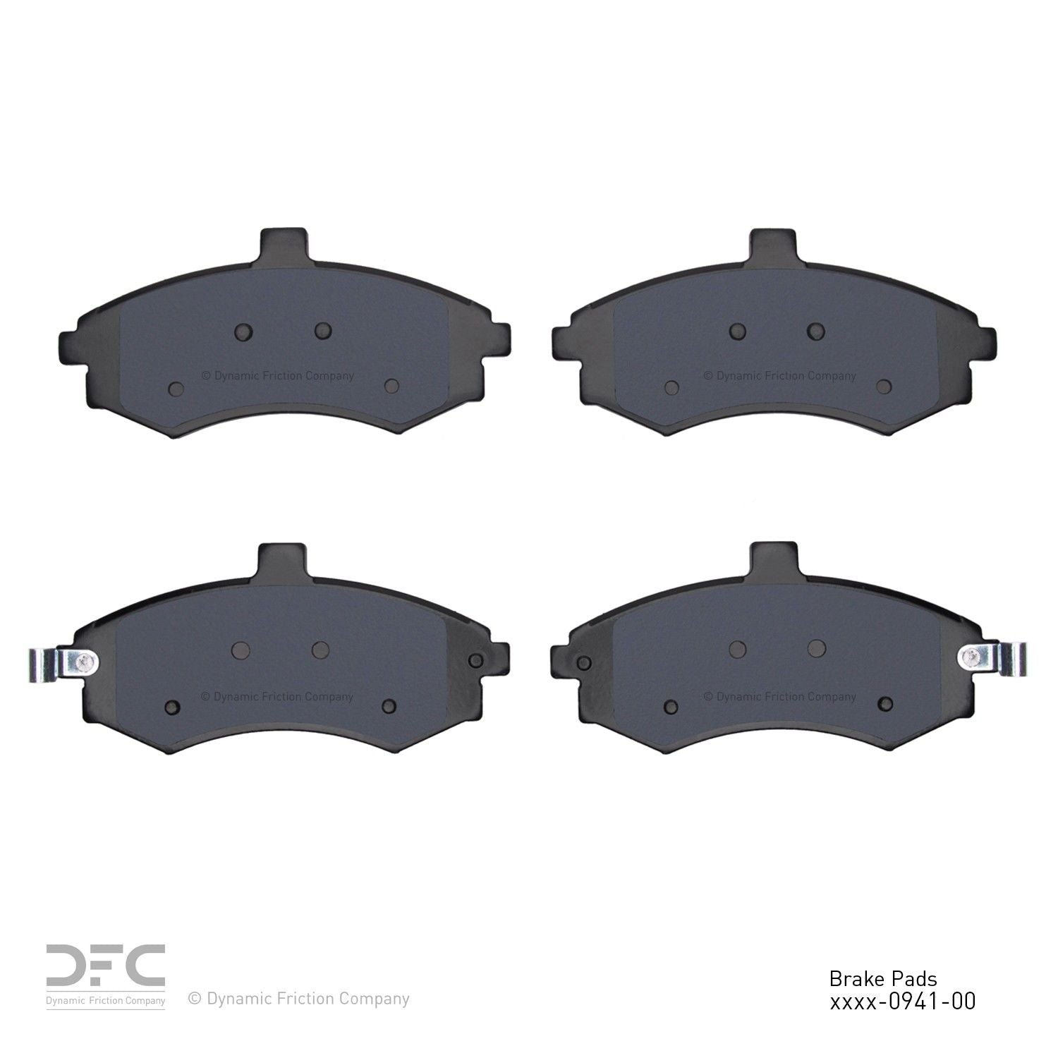 Dynamic Friction Company Disc Brake Pad Set 1311-0941-00