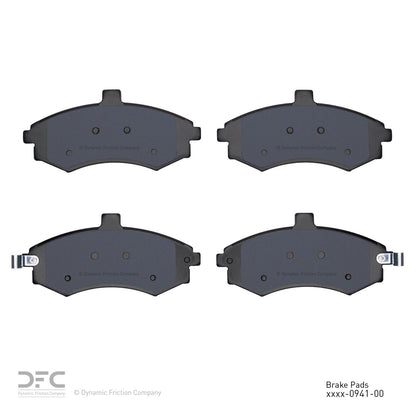 Dynamic Friction Company Disc Brake Pad Set 1311-0941-00