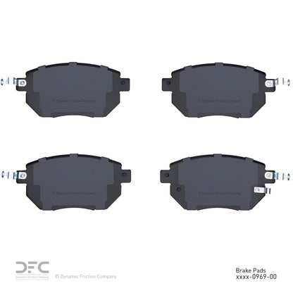 Dynamic Friction Company Disc Brake Pad Set 1311-0969-00