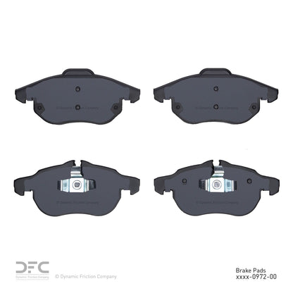 Dynamic Friction Company Disc Brake Pad Set 1311-0972-00