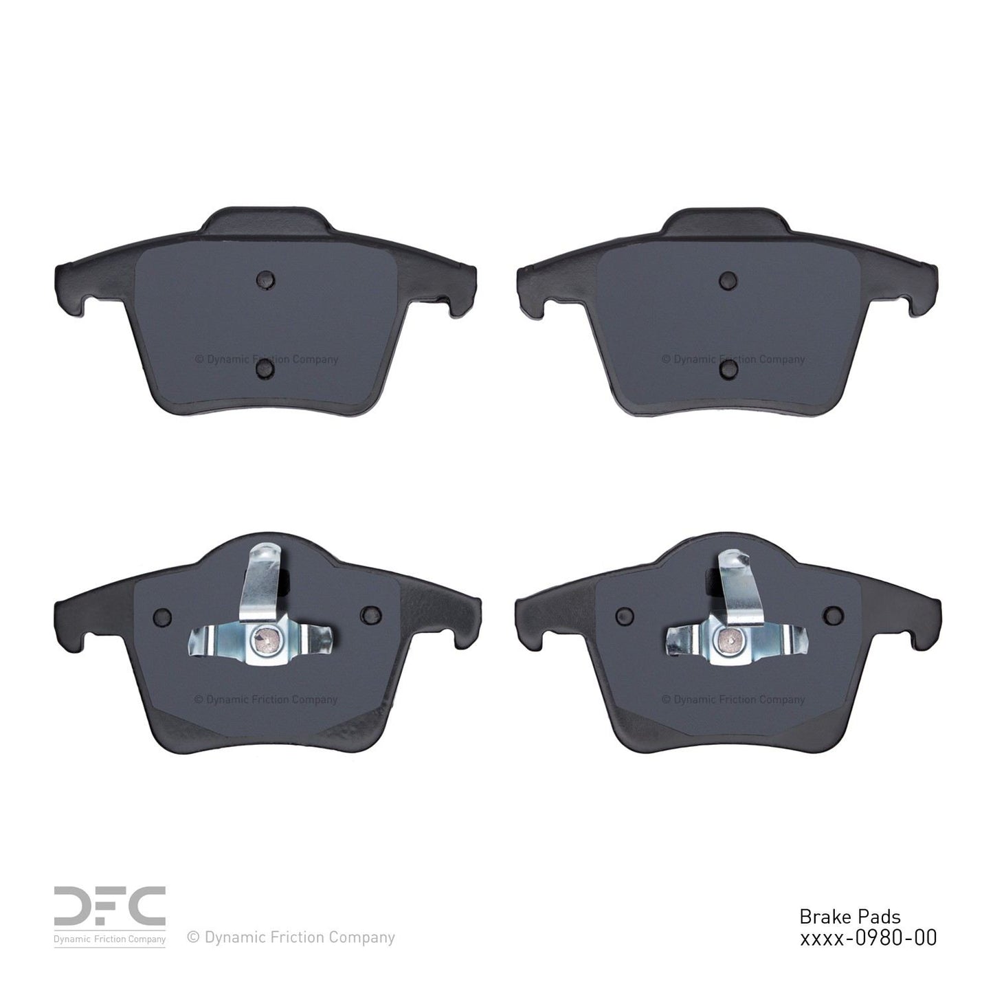 Dynamic Friction Company Disc Brake Pad Set 1311-0980-00