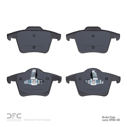 Dynamic Friction Company Disc Brake Pad Set 1311-0980-00