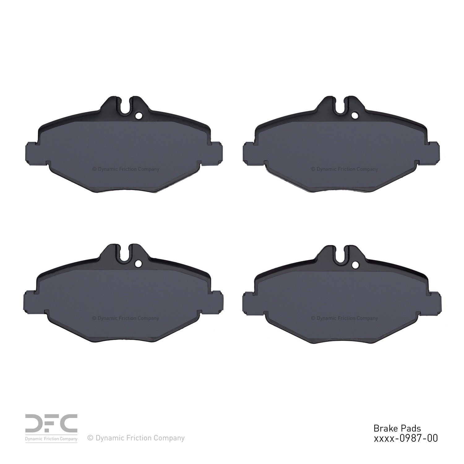 Dynamic Friction Company Disc Brake Pad Set 1311-0987-00