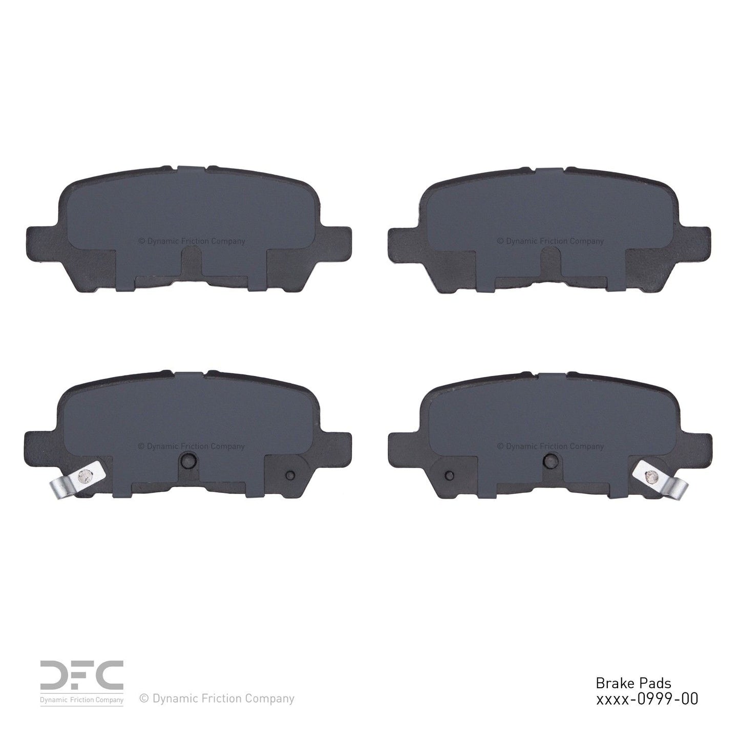 Dynamic Friction Company Disc Brake Pad Set 1311-0999-00