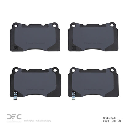 Dynamic Friction Company Disc Brake Pad Set 1311-1001-00