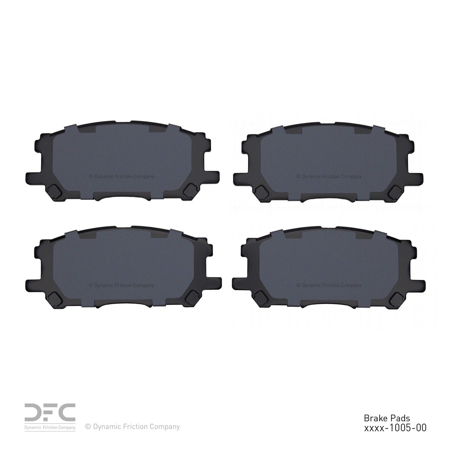 Dynamic Friction Company Disc Brake Pad Set 1311-1005-00