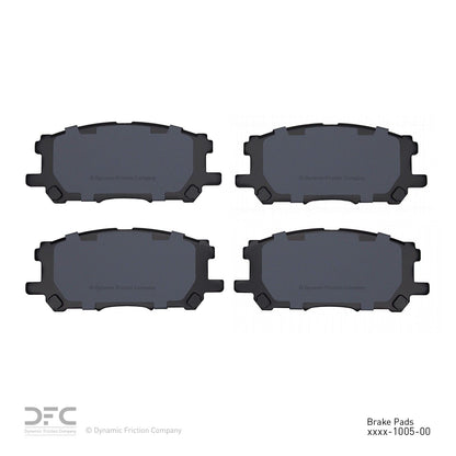 Dynamic Friction Company Disc Brake Pad Set 1311-1005-00