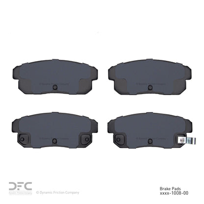 Dynamic Friction Company Disc Brake Pad Set 1311-1008-00