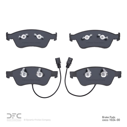 Dynamic Friction Company Disc Brake Pad Set 1311-1024-00