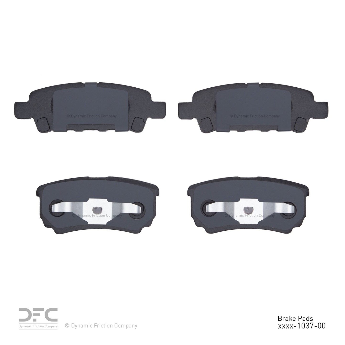 Dynamic Friction Company Disc Brake Pad Set 1311-1037-00