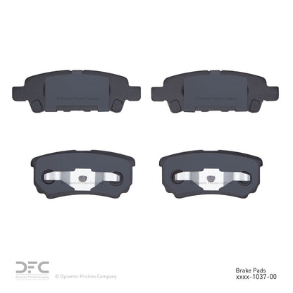 Dynamic Friction Company Disc Brake Pad Set 1311-1037-00