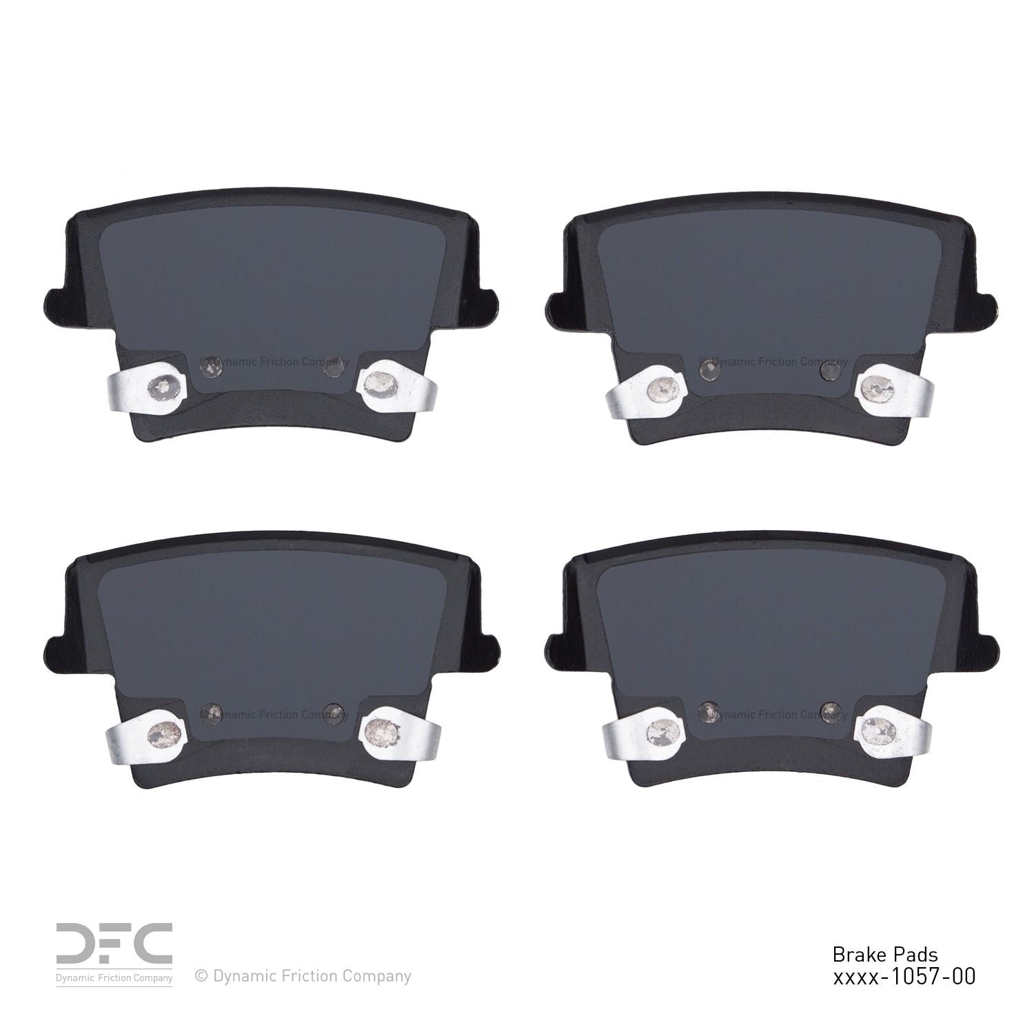 Dynamic Friction Company Disc Brake Pad Set 1311-1057-10