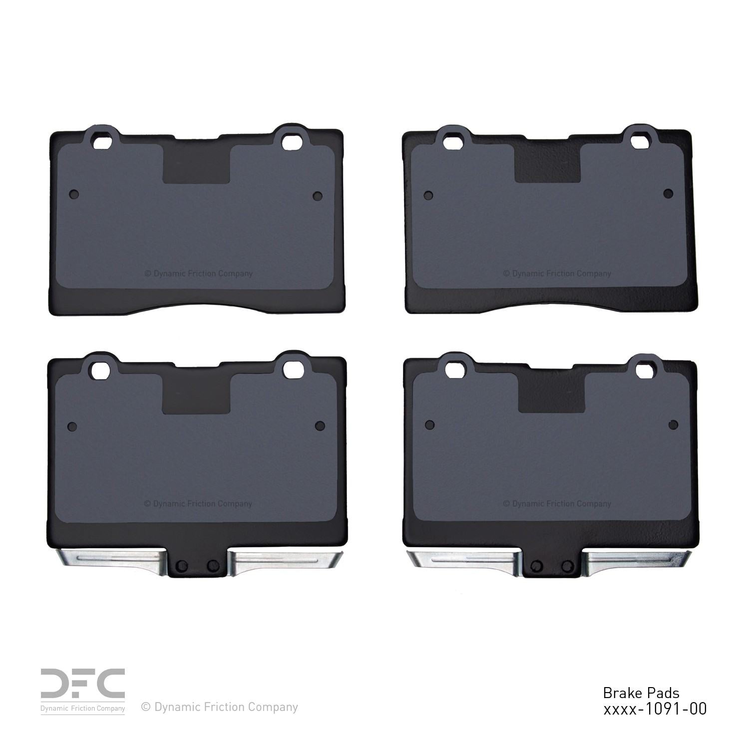 Dynamic Friction Company Disc Brake Pad Set 1311-1091-00