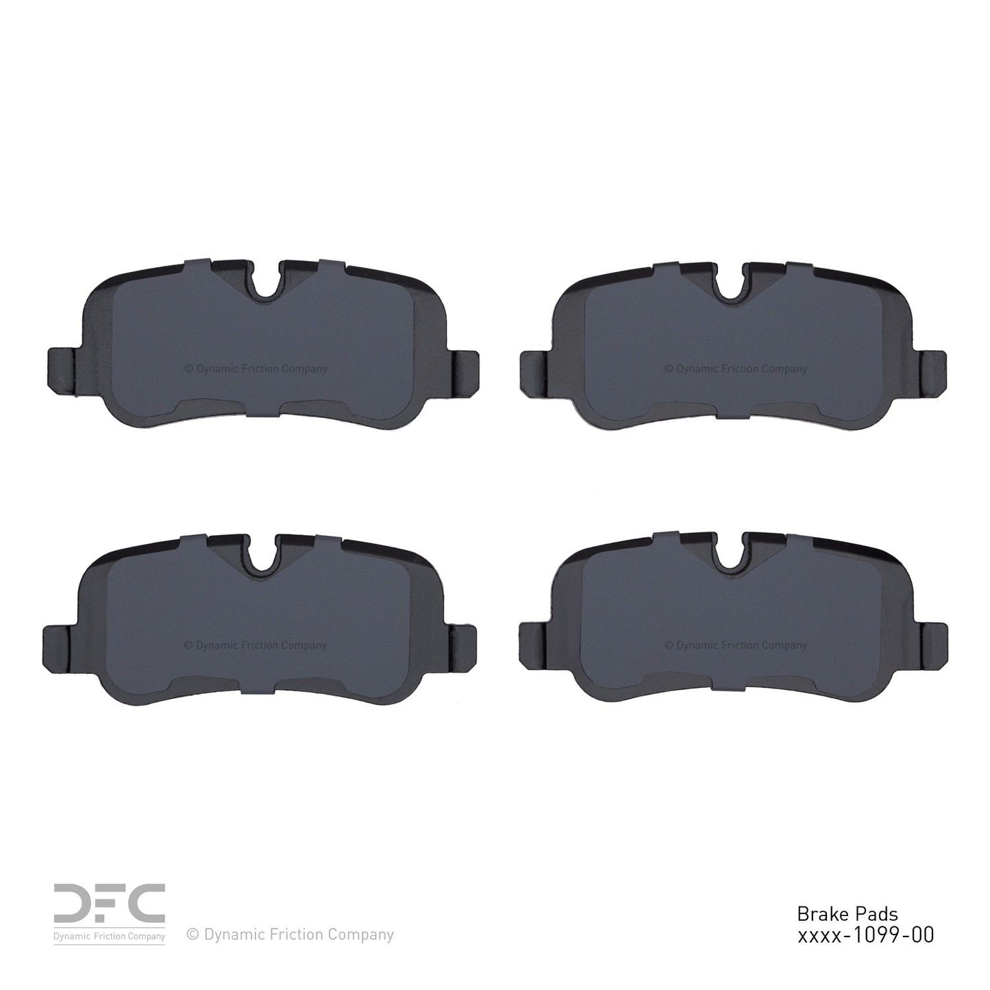 Dynamic Friction Company Disc Brake Pad Set 1311-1099-00
