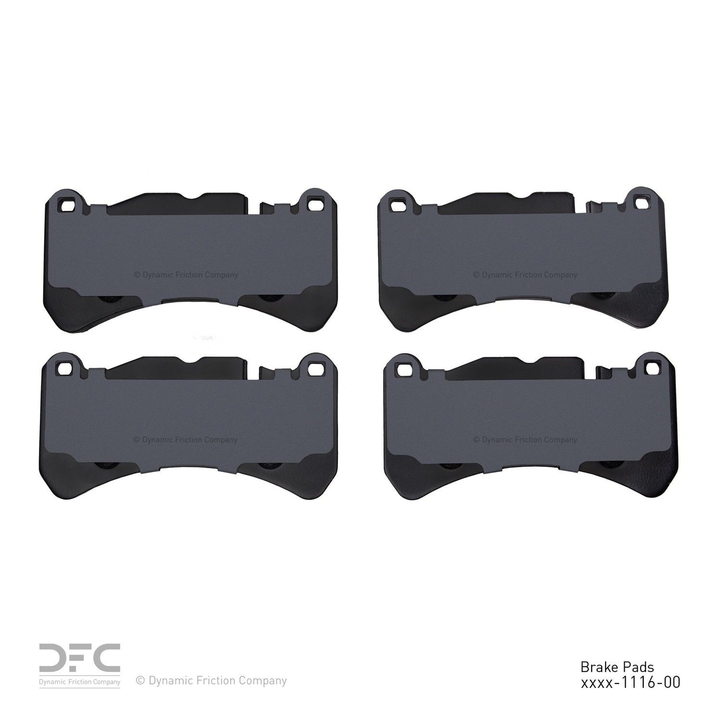 Dynamic Friction Company Disc Brake Pad Set 1311-1116-00