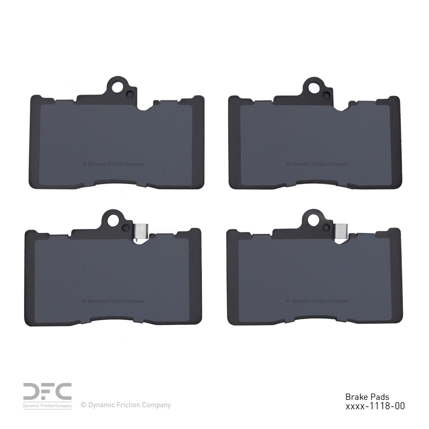 Dynamic Friction Company Disc Brake Pad Set 1311-1118-00