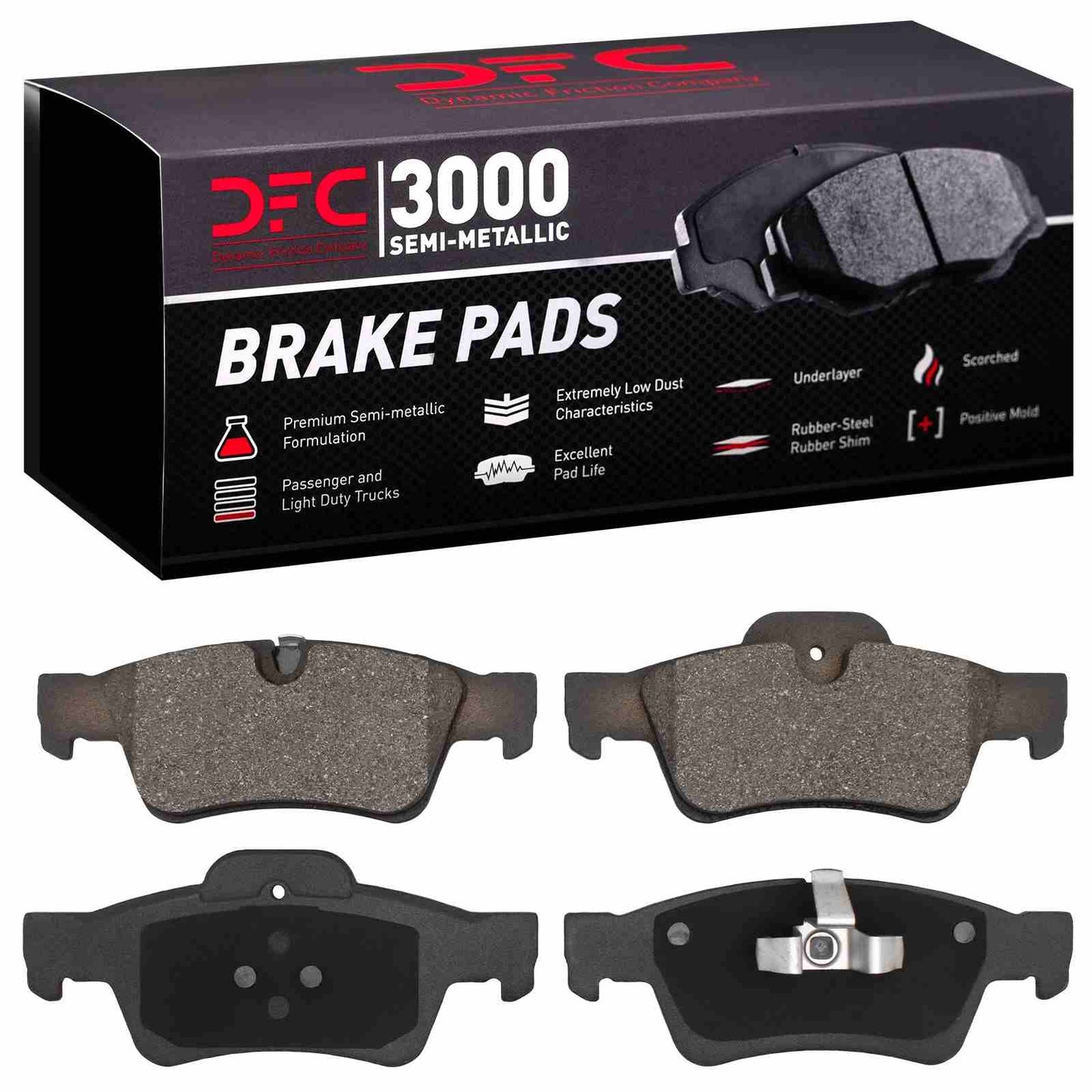 Dynamic Friction Company Disc Brake Pad Set 1311-1122-00