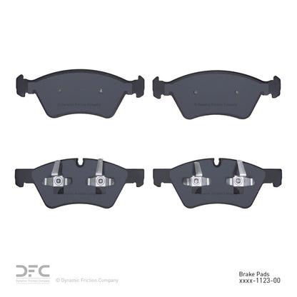 Dynamic Friction Company Disc Brake Pad Set 1311-1123-00