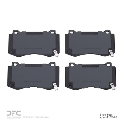Dynamic Friction Company Disc Brake Pad Set 1311-1149-00