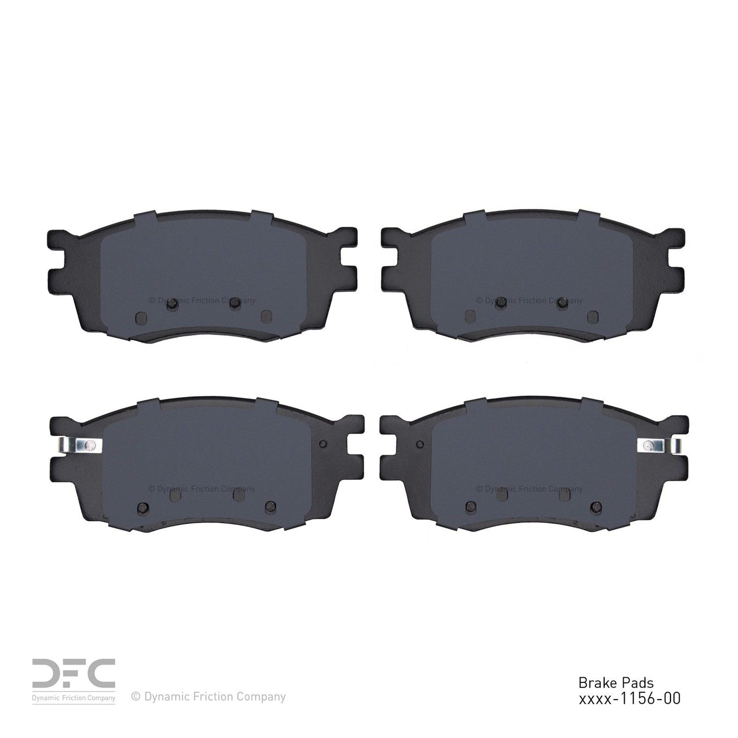 Dynamic Friction Company Disc Brake Pad Set 1311-1156-00
