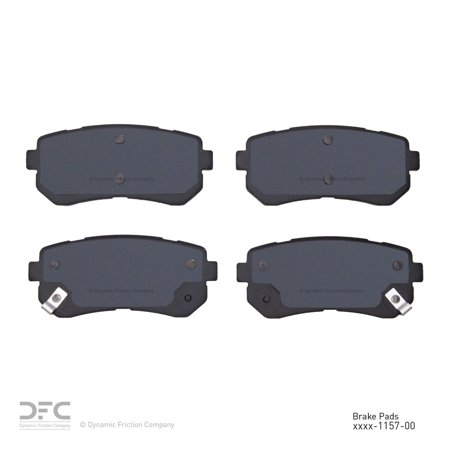 Dynamic Friction Company Disc Brake Pad Set 1311-1157-00