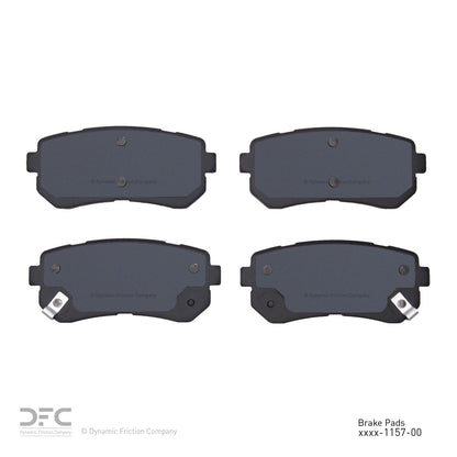 Dynamic Friction Company Disc Brake Pad Set 1311-1157-00