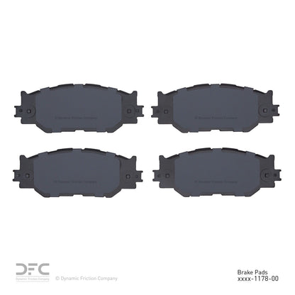 Dynamic Friction Company Disc Brake Pad Set 1311-1178-00