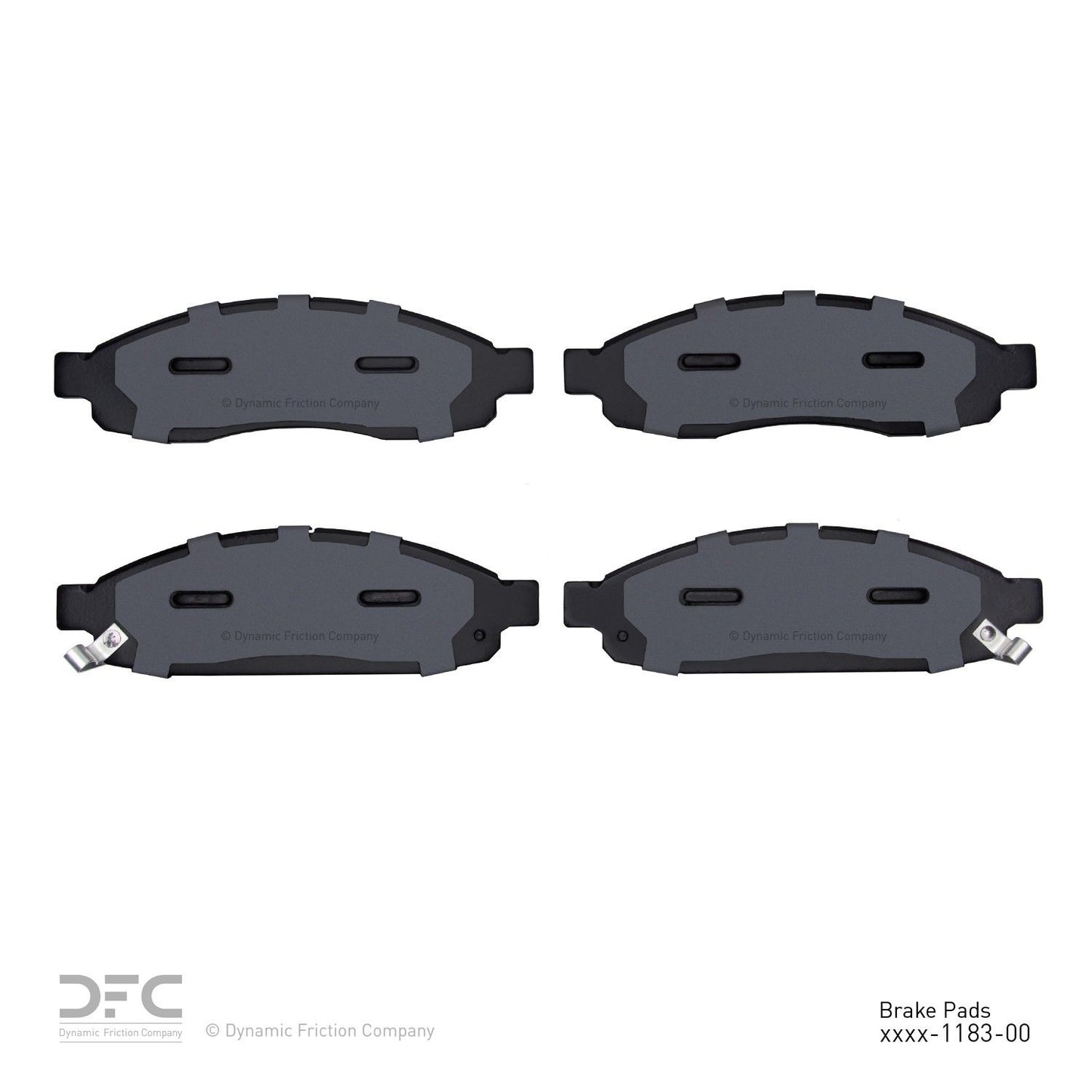 Dynamic Friction Company Disc Brake Pad Set 1311-1183-00