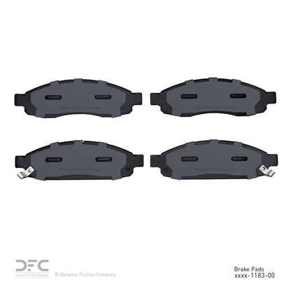 Dynamic Friction Company Disc Brake Pad Set 1311-1183-00