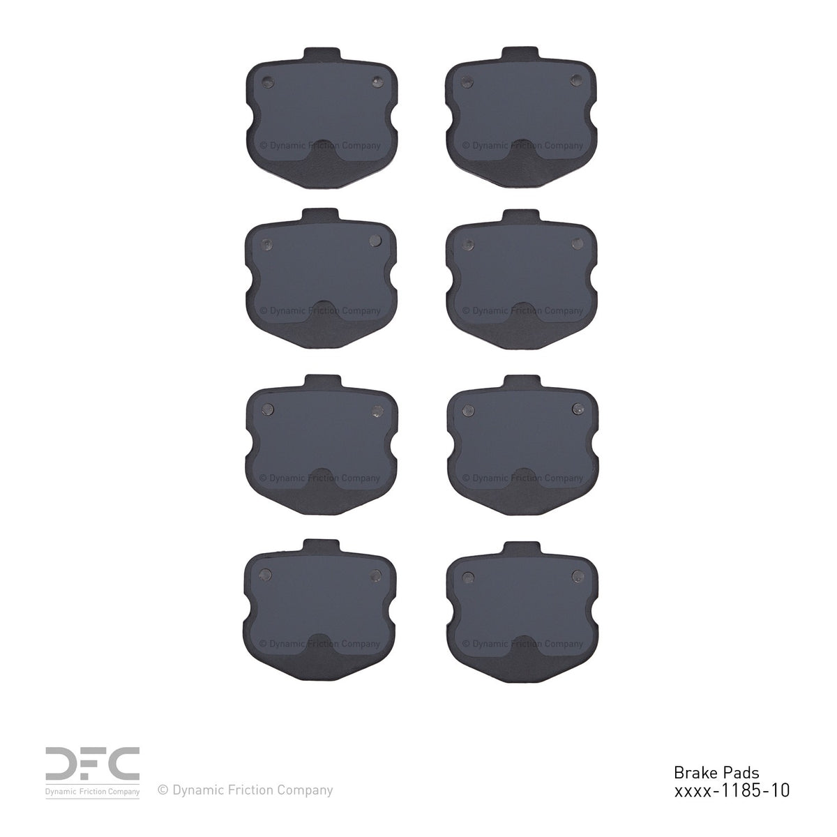 Dynamic Friction Company Disc Brake Pad Set 1311-1185-10