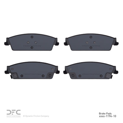 Dynamic Friction Company Disc Brake Pad Set 1311-1194-10