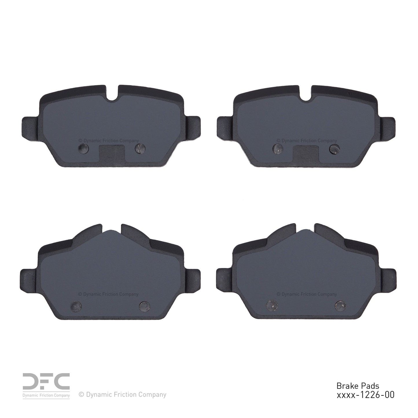 Dynamic Friction Company Disc Brake Pad Set 1311-1226-00