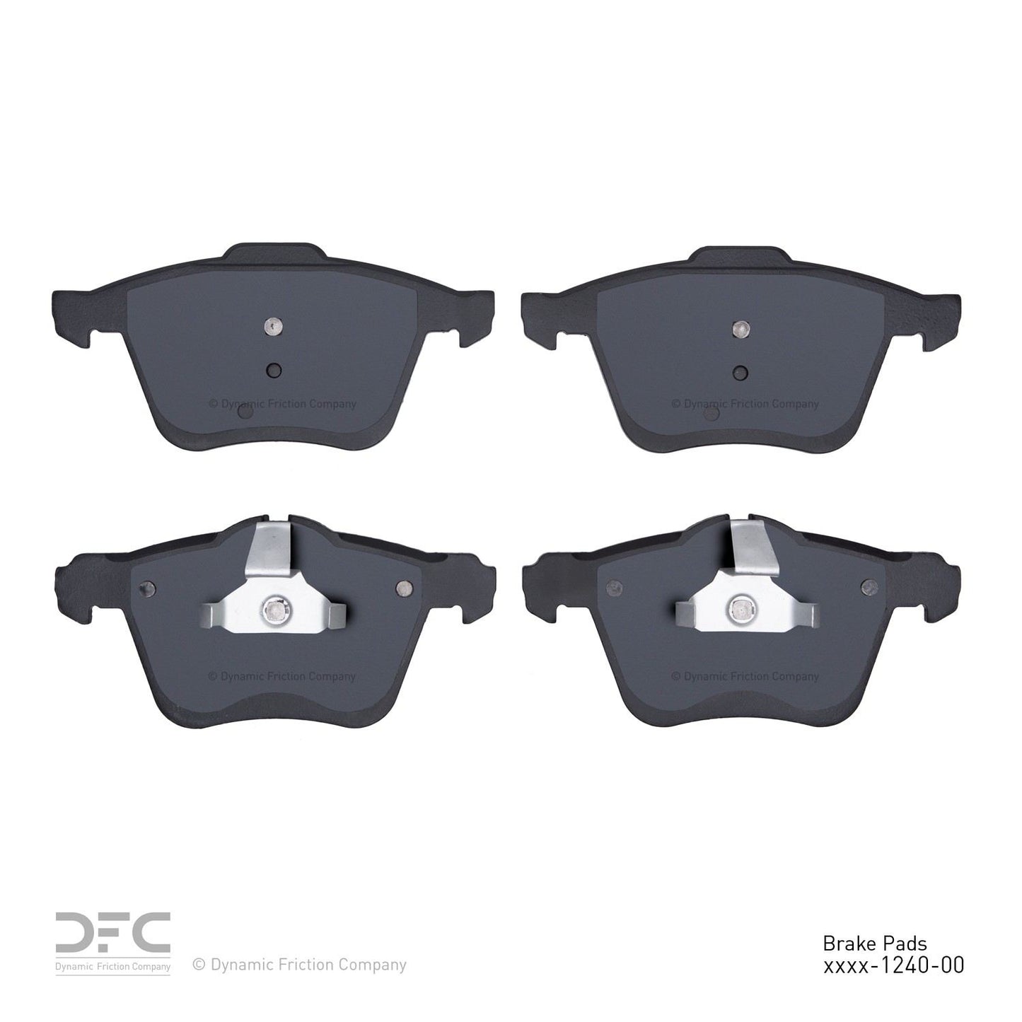 Dynamic Friction Company Disc Brake Pad Set 1311-1240-00