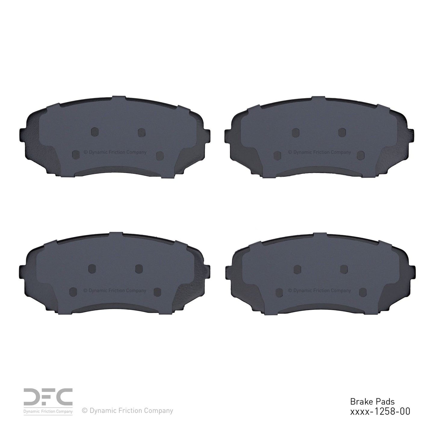 Dynamic Friction Company Disc Brake Pad Set 1311-1258-00