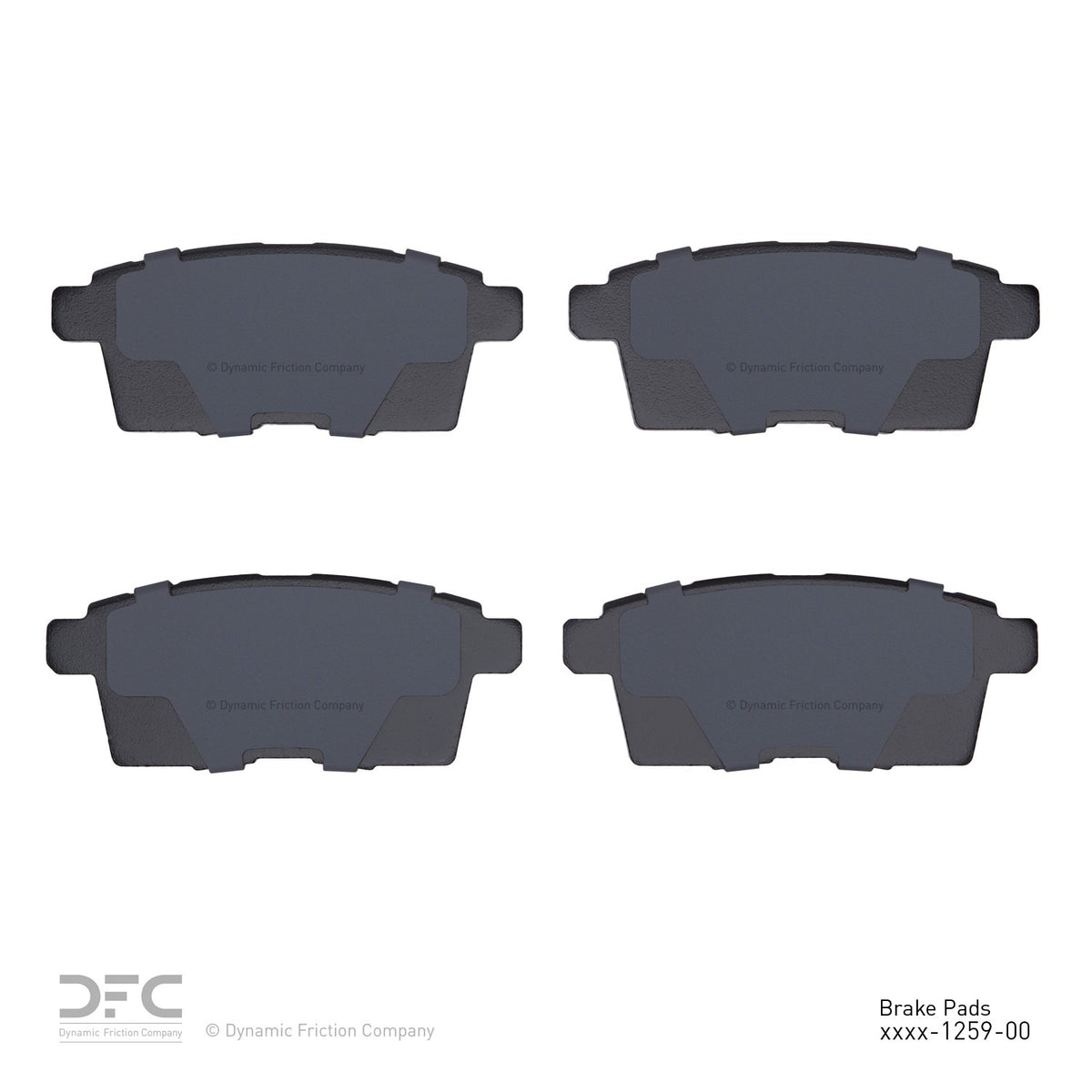 Dynamic Friction Company Disc Brake Pad Set 1311-1259-00