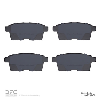 Dynamic Friction Company Disc Brake Pad Set 1311-1259-00