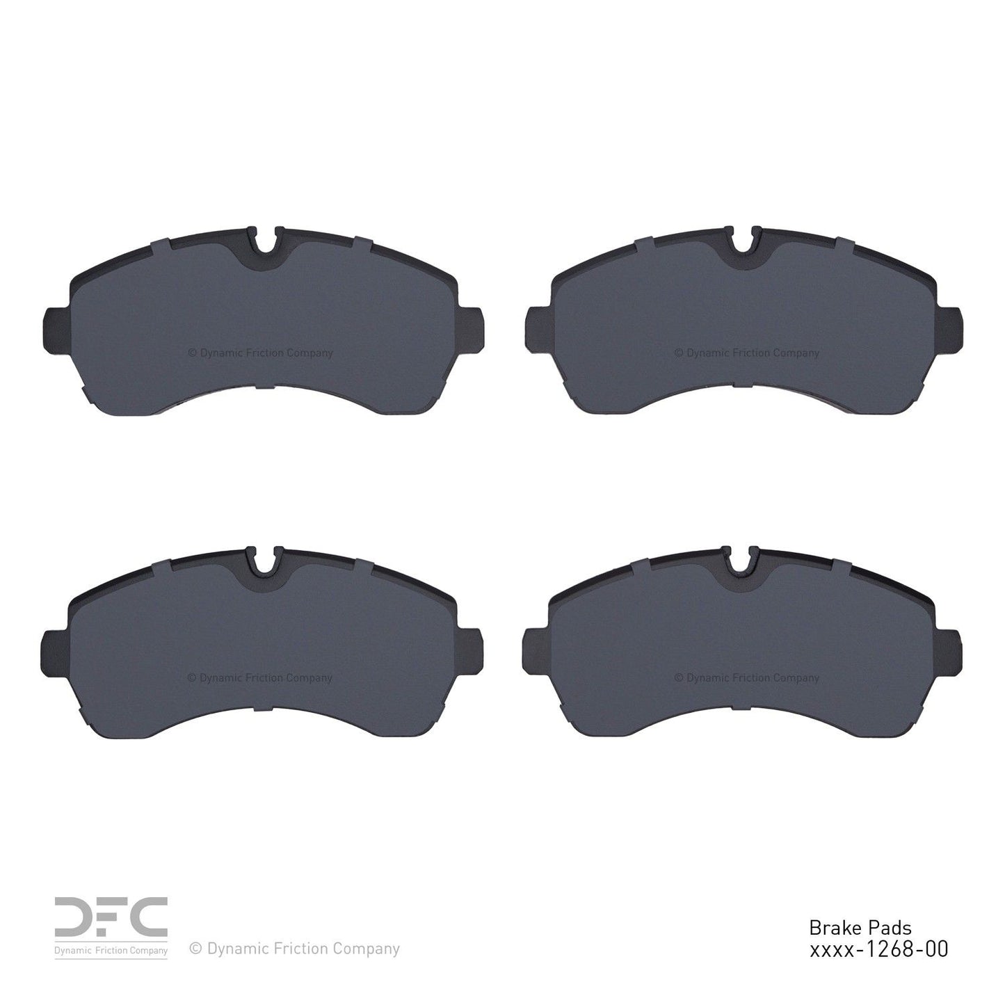 Dynamic Friction Company Disc Brake Pad Set 1311-1268-00