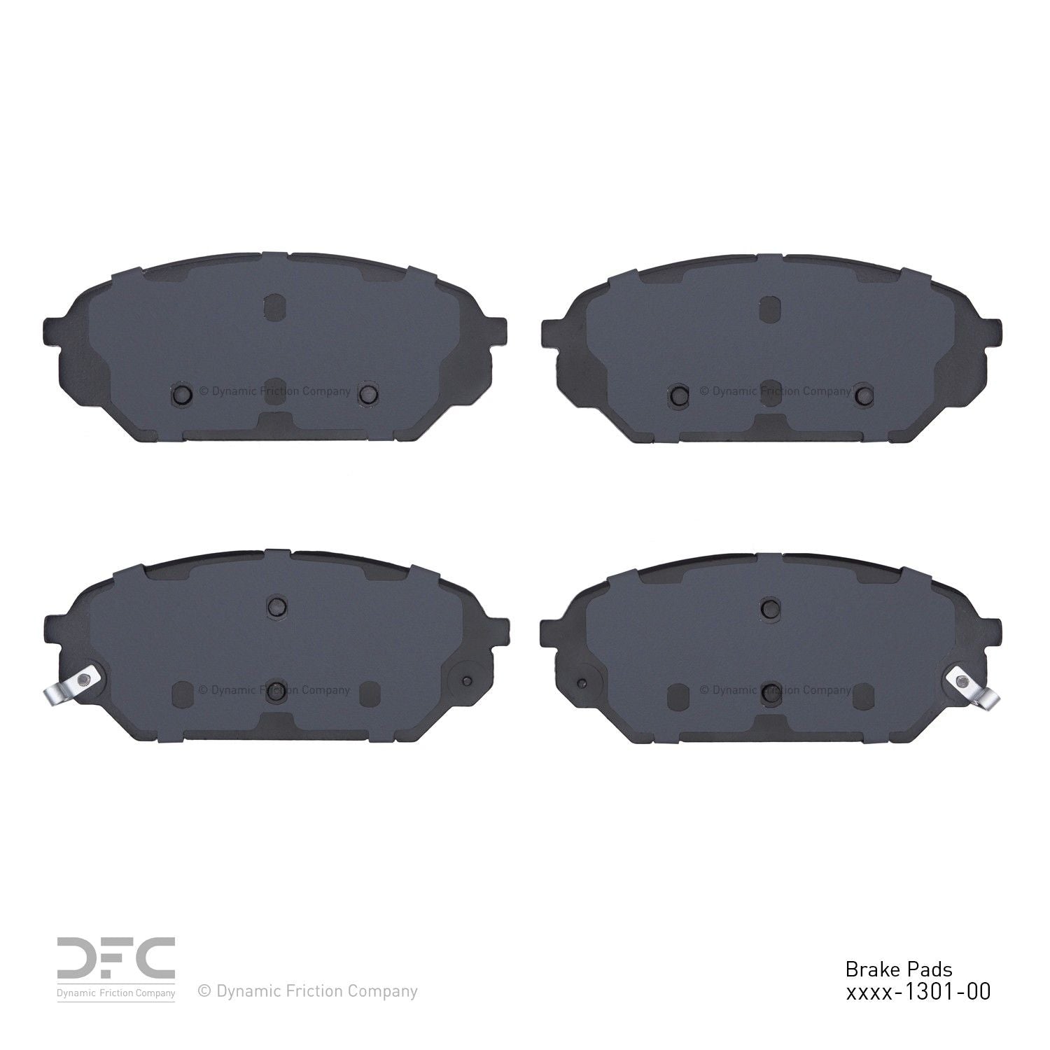 Dynamic Friction Company Disc Brake Pad Set 1311-1301-00