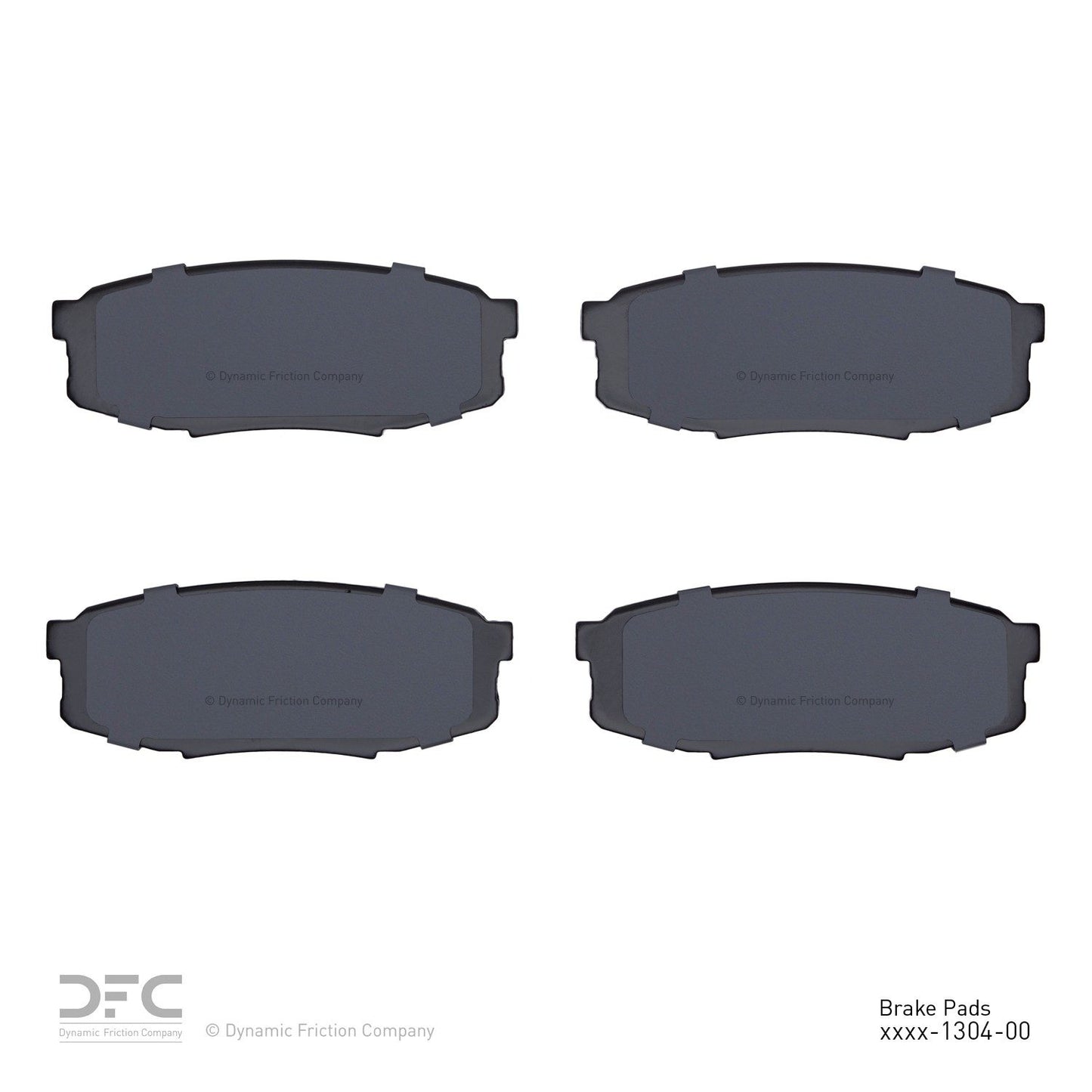 Dynamic Friction Company Disc Brake Pad Set 1311-1304-00
