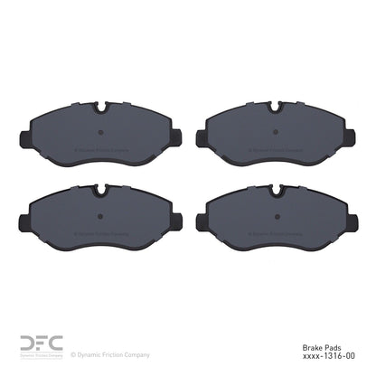 Dynamic Friction Company Disc Brake Pad Set 1311-1316-00
