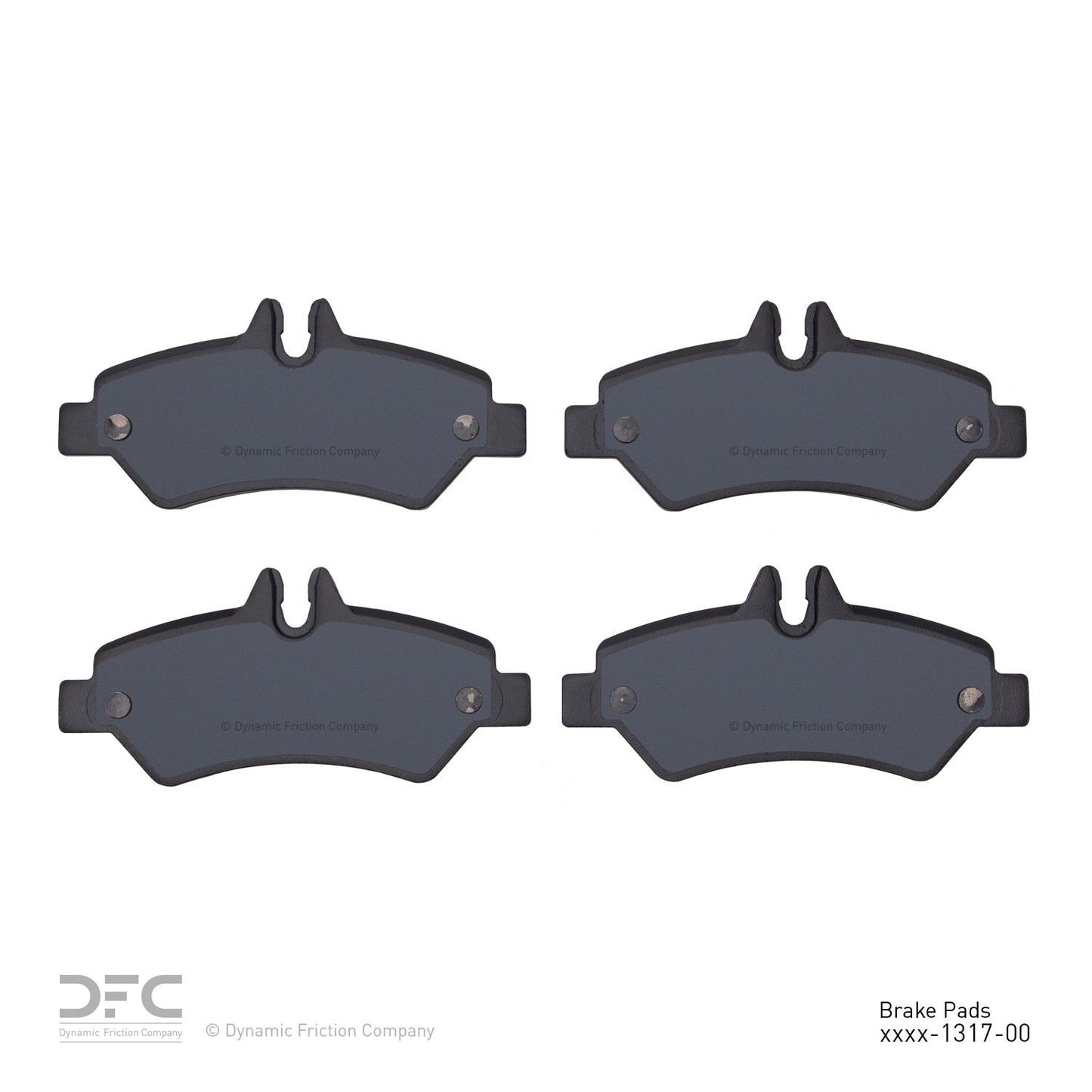 Dynamic Friction Company Disc Brake Pad Set 1311-1317-00