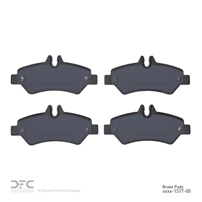 Dynamic Friction Company Disc Brake Pad Set 1311-1317-00
