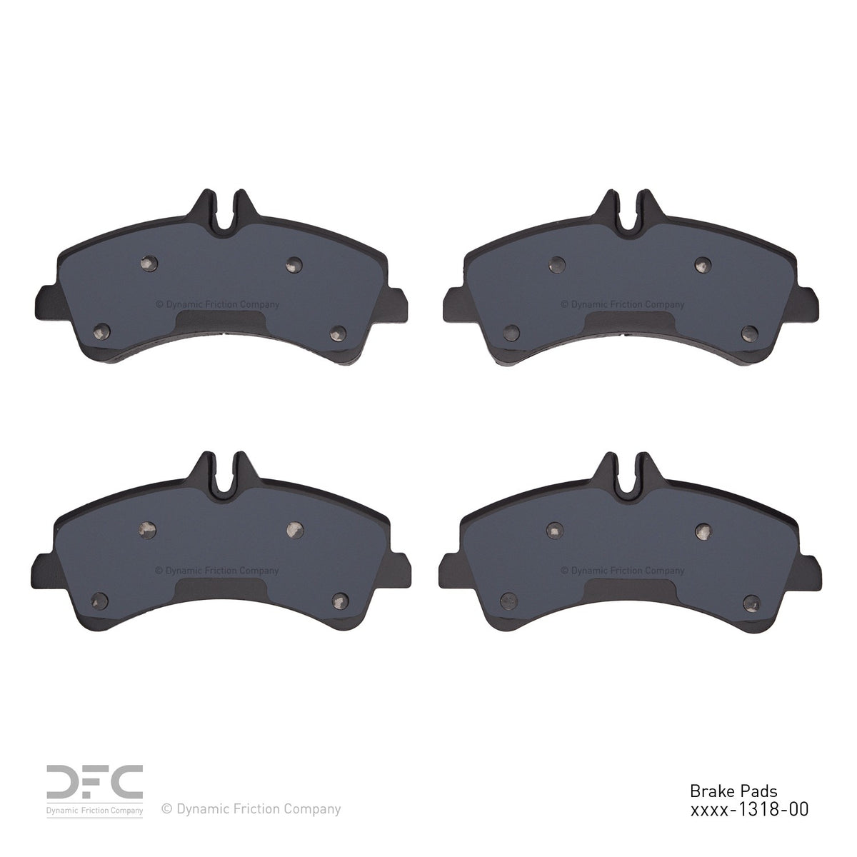 Dynamic Friction Company Disc Brake Pad Set 1311-1318-00