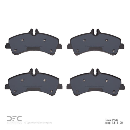 Dynamic Friction Company Disc Brake Pad Set 1311-1318-00